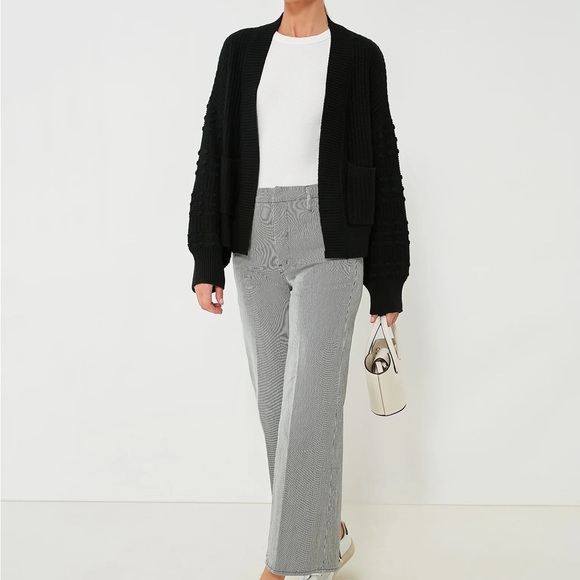 Black Cardigan Sweater for Cozy Layering - Picture 2 of 5